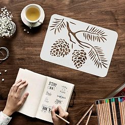 Wiederverwendbare Zeichenschablonen aus Kunststoff&nbsp;DIY-WH0202-312