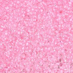 8/0 внутренний цвет прозрачный стеклянный бисер SEED-T007-06G