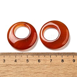 Подвески из натурального сердолика (окрашенные и нагретые)&nbsp;G-Q018-04A