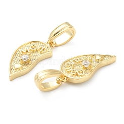 День матери латунные подвески из кубического циркония&nbsp;KK-E790-04G