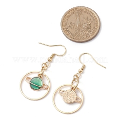 Серьги-подвески из нержавеющей стали 304 с эмалевым сплавом&nbsp;EJEW-JE06028