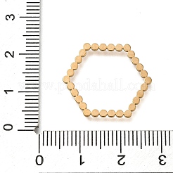 Ionenplattierung (IP) 201 Edelstahl Verbindungsring&nbsp;STAS-I313-02C-G