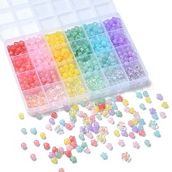 702 Stück 24-teilige Acrylimitat-Geleeperlen und Perle in Perle&nbsp;DIY-YW0007-97