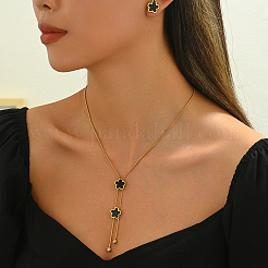 Комплект украшений из нержавеющей стали в форме сердца&nbsp;XK7928-1