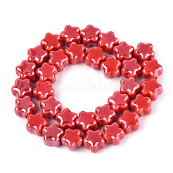 Фарфора ручной работы шарик нити&nbsp;PORC-N011-04G