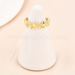 Латунные манжеты для женщин RJEW-Z113-04G