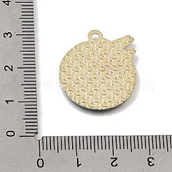 エナメルペンダントと合金  飛行機のチャームが付いた地球儀  ライトゴールド  グリーン  24x22.5x1mm  穴：2mm&nbsp;X-AL-CBA91FD-01D