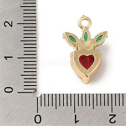 Латунные подвески из микро-паве&nbsp;KK-R162-012G