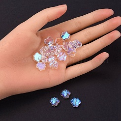 Прозрачные стеклянные бусины&nbsp;GGLA-YW0001-12