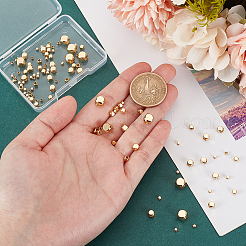 120 шт. латунные бусины 4-х размеров KK-PH0006-51