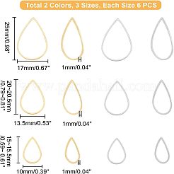 36 шт. 6 соединительных кольца из нержавеющей стали 304&nbsp;STAS-UN0033-66