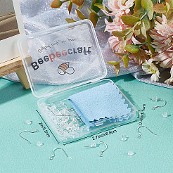 10 пара 925 крючка для сережек из стерлингового серебра STER-BBC0001-38