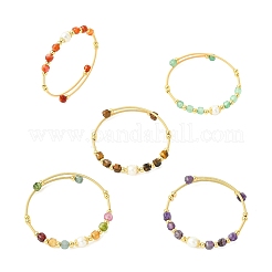 Bracelets manchettes en cuivre&nbsp;BJEW-JB13987