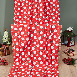 1м рождественской хлопчатобумажной ткани&nbsp;DIY-PH0030-64A