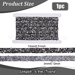 1 рулон смоляных стразов с пластиковой отделкой в виде бусин с имитацией жемчуга DIY-BC0015-57C