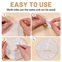 2 пакет ежемесячных карточек с информационным знаком для малышей из МДФ&nbsp;DIY-CA0007-94