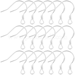 10 пара 925 крючка для сережек из стерлингового серебра&nbsp;STER-BBC0008-93S