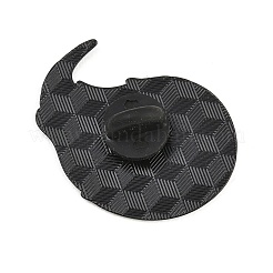 Brosche aus Sportlegierung und Emaille&nbsp;JEWB-K018-38C-EB