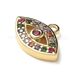 Латунные микро проложить кубического циркония подвески KK-I276-40G