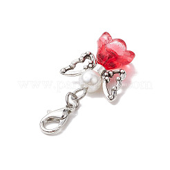 Ангел стеклянный кулон украшение&nbsp;HJEW-JM02291