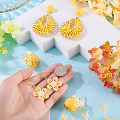 3 paire de boucles d'oreilles 3 styles&nbsp;EJEW-TA000-70B