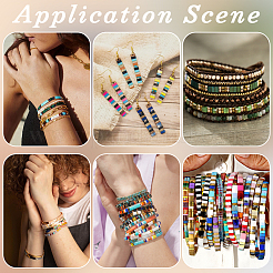 2 нити натуральных бусин тигрового глаза&nbsp;G-PA0001-73