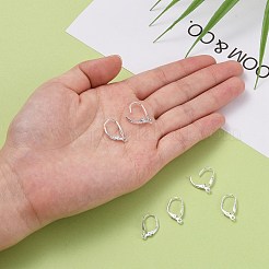 925 серьги-кольца из стерлингового серебра с рычажной спинкой STER-A002-236