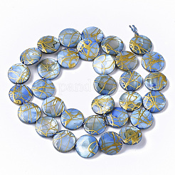 Fili perline di conchiglia d'acqua dolce&nbsp;SHEL-T014-012