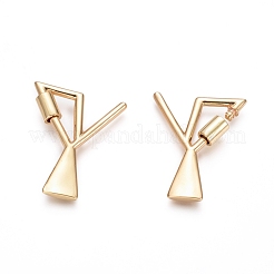 Латунные брелоки с карабином KK-I663-01G-Y