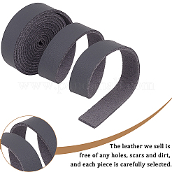 Плоским пу кожаный шнур WL-WH0004-09A