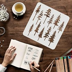 Große wiederverwendbare Zeichenschablonen aus Kunststoff&nbsp;DIY-WH0172-612