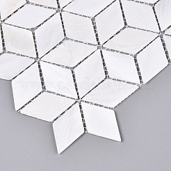 Piastrelle a mosaico in conchiglie naturali d'acqua dolce&nbsp;SHEL-Q029-08