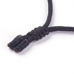 Collane con pendente in rodonite naturale regolabile&nbsp;NJEW-A125-C01