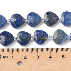 Нитки бусины из натурального ляписа-лазури G-D316-A05