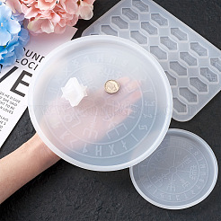 Рунические камни гадание коврик силиконовые Молды&nbsp;DIY-TA0008-78