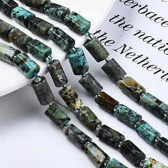 Бусы натуральная африканская бирюза (яшма) G-S376-012