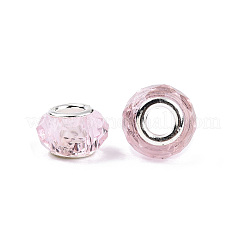 Perle di vetro trasparente europei&nbsp;GPDL-N004-D14mm-B02