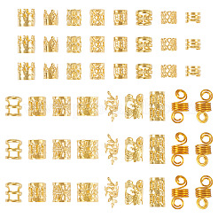 170 шт. 17 стиля железные манжеты для волос OHAR-TA0001-12G