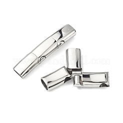Гладкие прямоугольные магнитные застежки из хирургической нержавеющей стали 316 STAS-Z134-01P