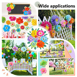 Papierblumenkugel-Anhängerdekorationen&nbsp;DIY-AR0005-36