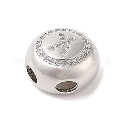 Подвески из латуни и кубического циркония KK-Z047-07P-K-RS