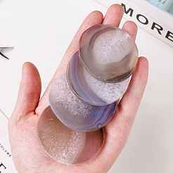 Натуральные агатовые срезы демонстрационные украшения PW-WG0EF27-01