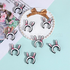 10 шт. силиконовые фокусные бусины с кроличьими ушками SIL-SZ0001-73