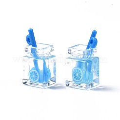 Подвески из смолы с имитацией напитка&nbsp;CRES-S359-32C