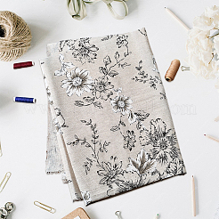 1м прямоугольная хлопчатобумажная льняная ткань&nbsp;DIY-CY0002-18B