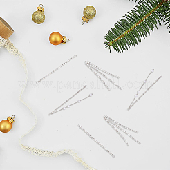 24 шт. 3 стиля латунная цепочка с кристаллами и стразами большие подвески KK-DC0003-19