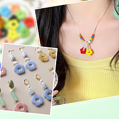 30шт ручной работы бусины лэмпворк&nbsp;LAMP-SC0001-57