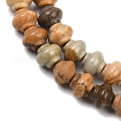 Естественного изображения яшмы бисер нитей G-P595-C05-01