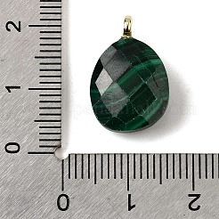 Природного малахита подвески&nbsp;G-Z090-01G-09