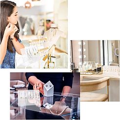 Акриловые серьги&nbsp;EDIS-WH0013-04